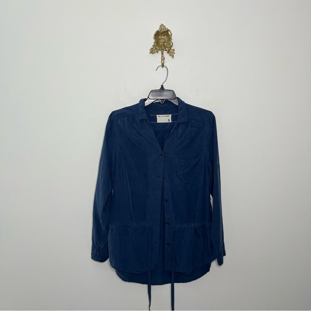 rag & bone Sullivan Tunic Cinch Waist Shirt S